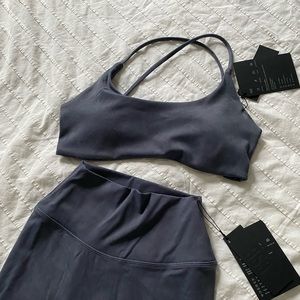 Fade Lexi crop in slate colour